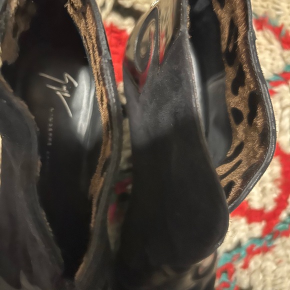 ZANOTTI WESTERN BOOTS RHINESTONE HEEL - Picture 7 of 9
